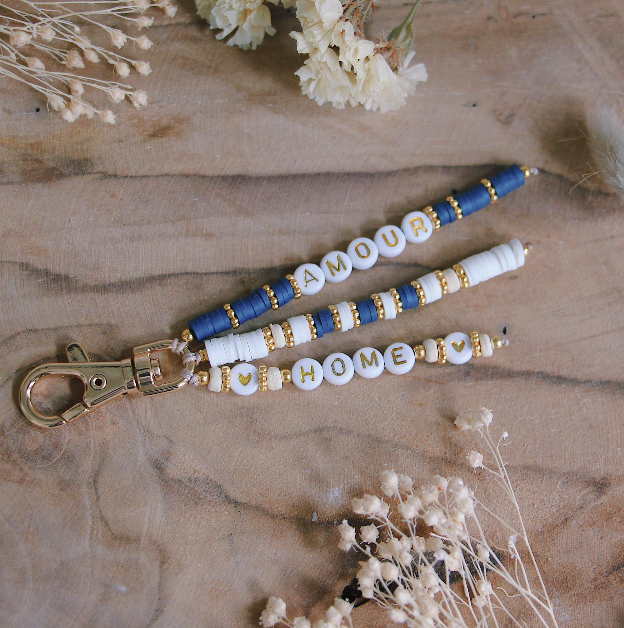 Porte-clés – Perles de Frangines